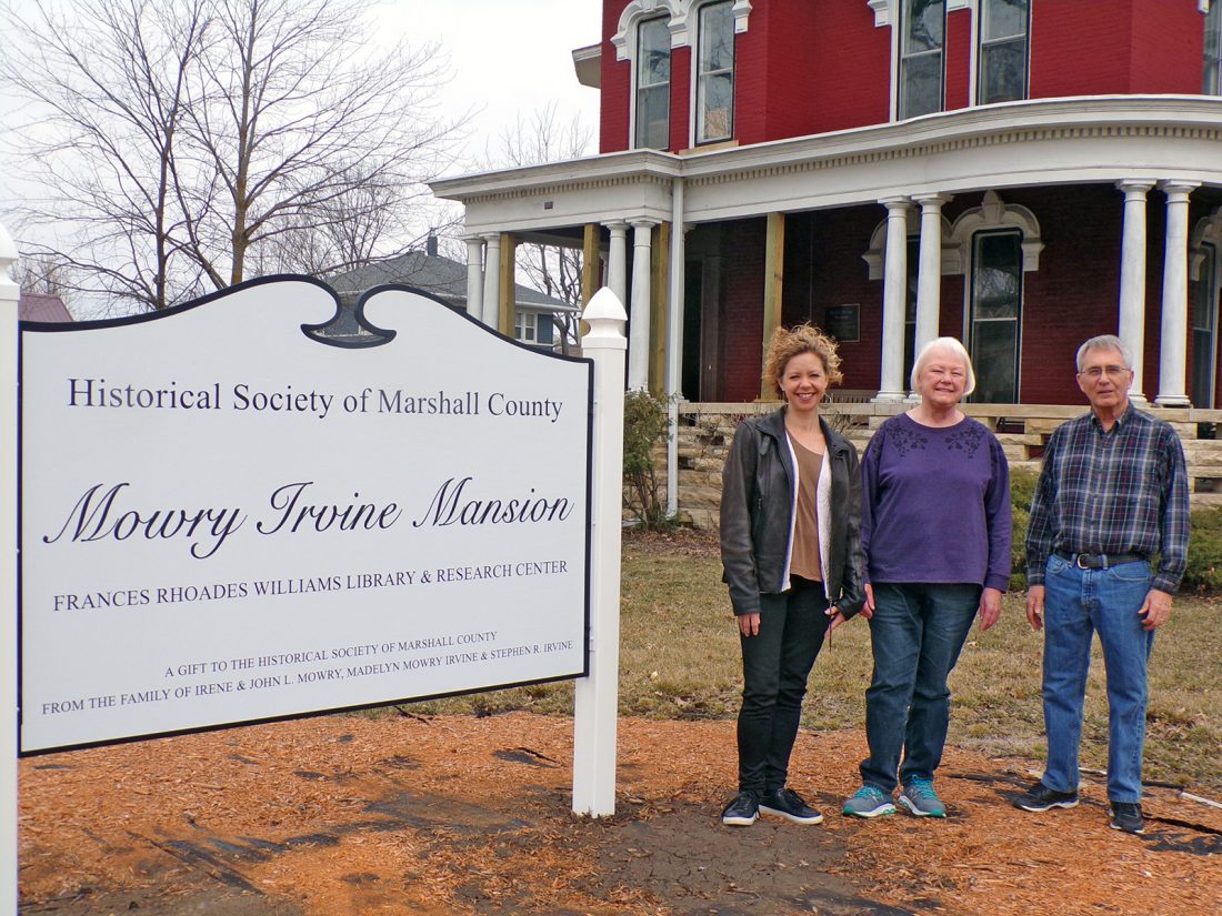 Historical Society of Marshall County focused on preservation News